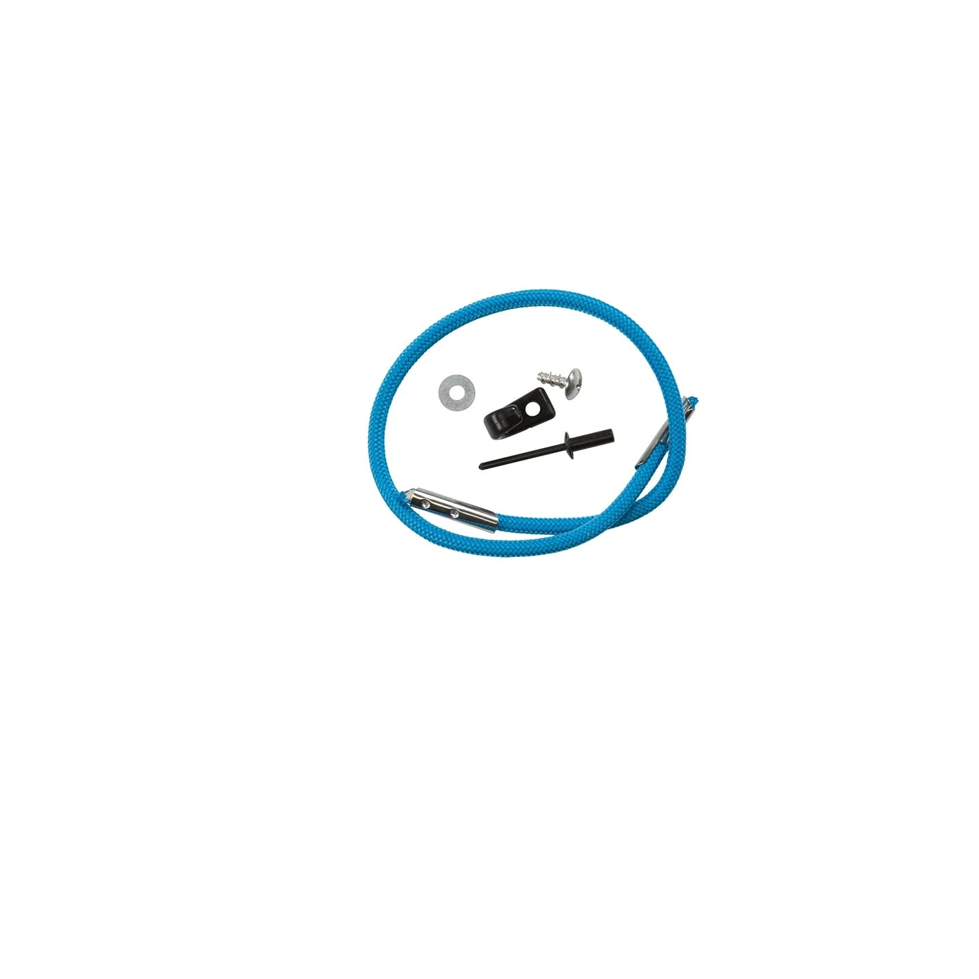 Electric Blue 16" (40.6 Cm) Multi-purpose Bungee Cord With Hook 3 Electric Blue 16" (40.6 Cm) Multi-purpose Bungee Cord With Hook