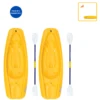 Pelican Sport Combo - 2 Solo Kids Kayaks With Paddles - Yellow 1 Pelican Sport Combo - 2 Solo Kids Kayaks With Paddles - Yellow -Pelican Sport KAYAK SOLO YELLOW KOS06P102 COMBO